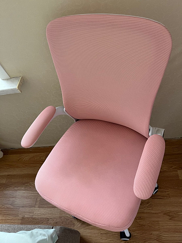 Компьютерное кресло Konfi light gray / blue / white фото покупателя 264