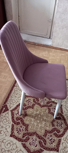 Стул на металлокаркасе Kora gray / black фото покупателя 246