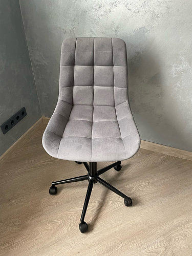 Компьютерное кресло Честер латте / черный фото покупателя 56