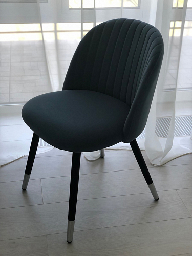 Стул на металлокаркасе Gabi latte / gold / black фото покупателя 987