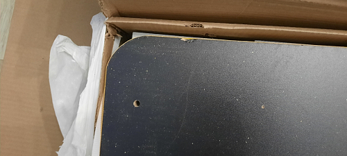 Тумба Ханна черная / красная - Уцененный экземпляр фото покупателя 36