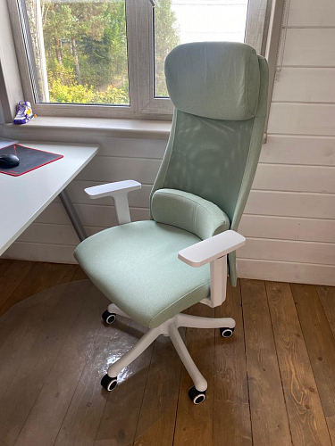 Компьютерное кресло Salta gray / white фото покупателя 1