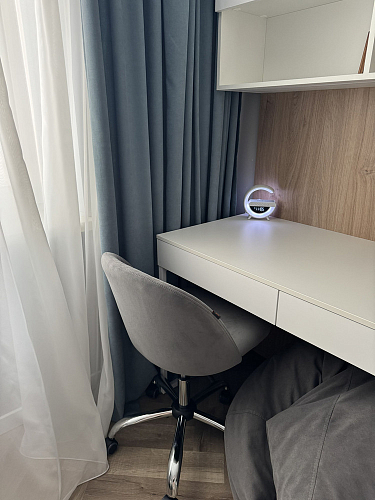 Компьютерное кресло Melody/Мелоди молочное фото покупателя 44