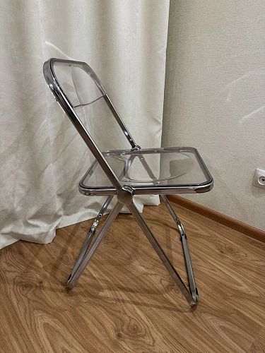 Пластиковый стул Fold складной clear фото покупателя 22
