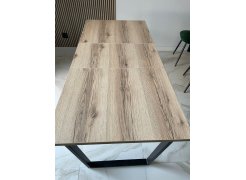 Стол Лота Лофт 140 25 мм черный матовый / бетон фото покупателя 504