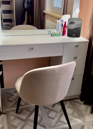 Стул на металлокаркасе Gabi-1 wine red / black фото покупателя 677