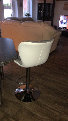 Барный стул Brend серый / белый фото покупателя 9