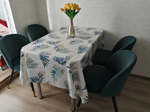 Стул на металлокаркасе Gabi 1 light purple / black / gold фото покупателя 112