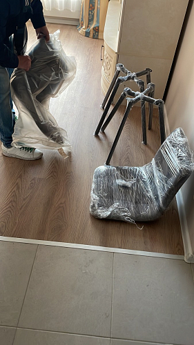 Комплект стульев Чилли 2 шт бежевый / черный фото покупателя 944