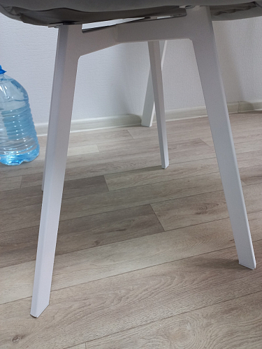 Стул на металлокаркасе Чилли синий / белый фото покупателя 1430