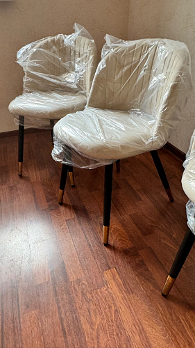 Стул на металлокаркасе Gabi gray / black фото покупателя 365