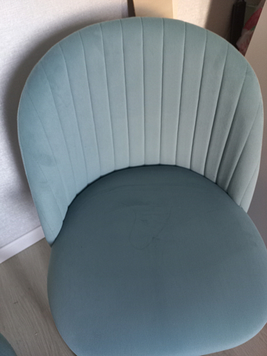 Стул на металлокаркасе Gabi 1 beige / black фото покупателя 402