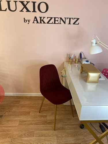 Стул на металлокаркасе Dabl wine red фото покупателя 213