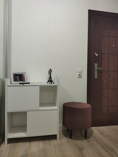 Стеллаж с дверцами 85 см карамель фото покупателя 1