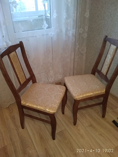 Деревянный стул Киприан бежевый / молочный фото покупателя 6