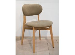 Деревянный стул Rasmus diag beige / натуральный бук из шоурума 1
