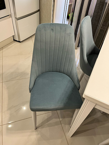 Стул на металлокаркасе Kora dark gray / black фото покупателя 227