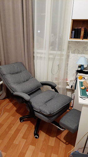 Компьютерное кресло Rapid голубое фото покупателя 13