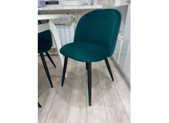 Стул на металлокаркасе Gabi 1 gray / black фото покупателя 332