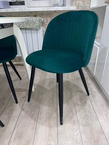 Стул на металлокаркасе Gabi 1 light purple / black фото покупателя 332