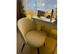 Стул на металлокаркасе Gabi 1 light purple / black фото покупателя 120