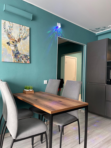 Стул на металлокаркасе Tod light purple / light blue / black фото покупателя 61