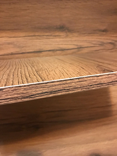 Письменный стол Битти Лофт 116х60х75 дуб делано светлый / белый матовый фото покупателя 63