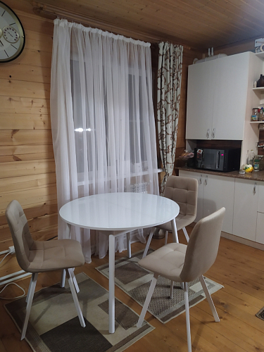 Стул на металлокаркасе Чилли К темно-серый (velutto 32) / черный фото покупателя 551