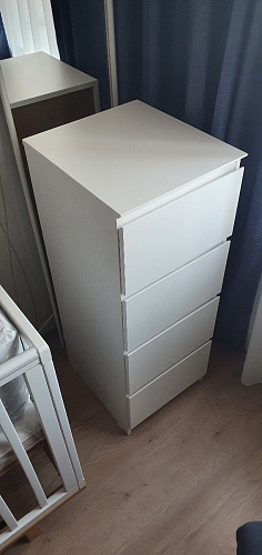 Комод Т-4р бетон / белый фото покупателя 25