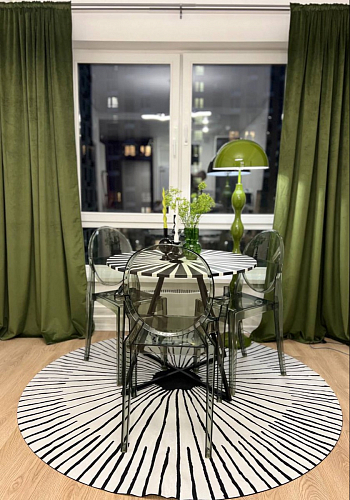 Пластиковый стул Victoria clear gray фото покупателя 4