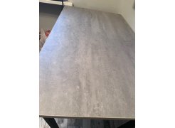 Деревянный стол Лота Лофт 120(160)х75 черный матовый / бетон светлый фото покупателя 679