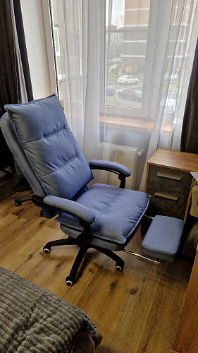 Компьютерное кресло Rapid серое фото покупателя 142