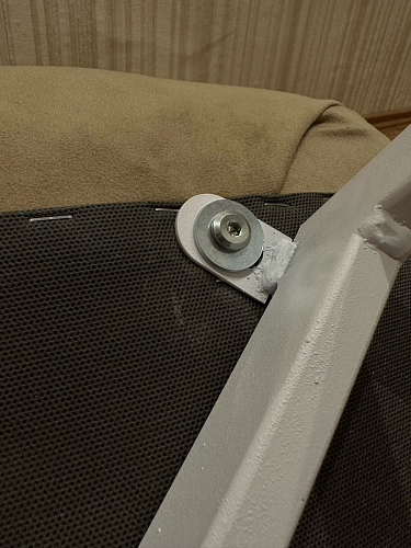 Стул на металлокаркасе Чилли К кирпичный / черный фото покупателя 133