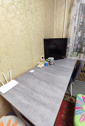 Деревянный стол Лота Лофт 120x75 дуб крафт табачный / черный матовый фото покупателя 722