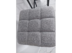 Барный стул Лофт кожзам темно-серый / черный матовый фото покупателя 296