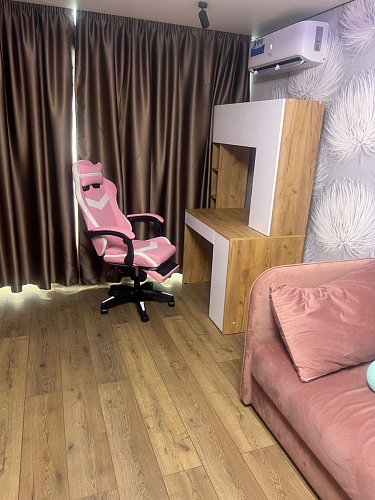 Письменный стол Комфорт 12.71 дуб золотой craft / белая аляска фото покупателя 144