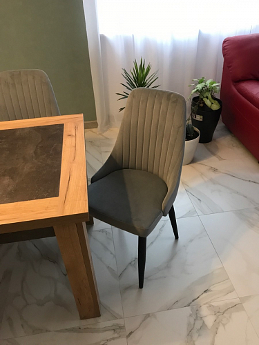 Стул на металлокаркасе Kora black / gray фото покупателя 133