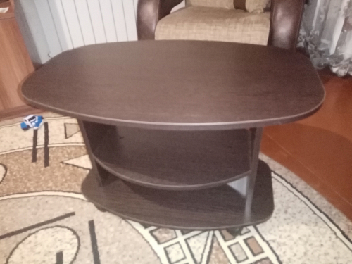 Журнальный стол Лидер дуб млечный фото покупателя 7