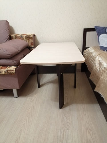 Стол-книжка СтК6 венге / дуб молочный высота 54 см фото покупателя 115