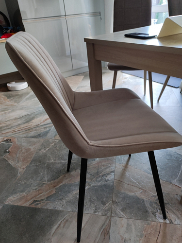 Комплект стульев Седа К 4 шт латте / черный фото покупателя 74