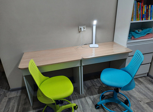 Компьютерное кресло Kiddy салатовое ткань (сетка) фото покупателя 35