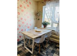 Стол Лота Лофт 140 25 мм черный матовый / бетон фото покупателя 810