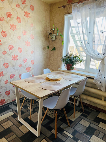 Стол Лота Лофт 140 25 мм черный матовый / бетон фото покупателя 810