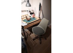 Компьютерное кресло Kolin с подушкой clear / white фото покупателя 448