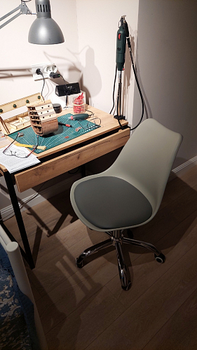 Компьютерное кресло Kolin с подушкой clear / white фото покупателя 448