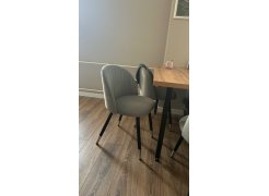 Стул на металлокаркасе Gabi blue / black фото покупателя 160