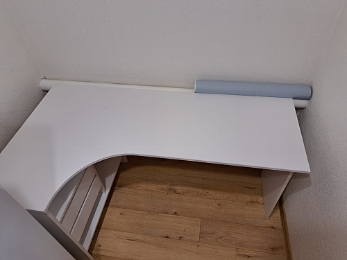 Письменный стол СПм-25 правый белый фото покупателя 1