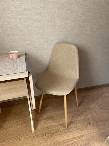 Стул на металлокаркасе Lilu 05 gray / white фото покупателя 12