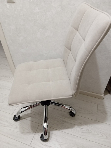 Компьютерное кресло One/Ван флок серый 29 фото покупателя 16