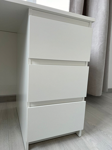 Письменный стол Кастор 151х65 с ящиками сонома фото покупателя 3